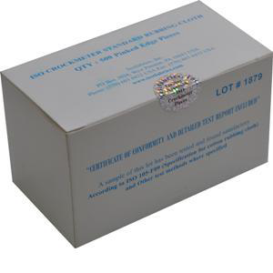 Crocking cloth cotton 5x5 cm. for Crock meter (500 Pz.) Crocking cloth cotton 5x5 cm. for Crock meter (500 Pz.)